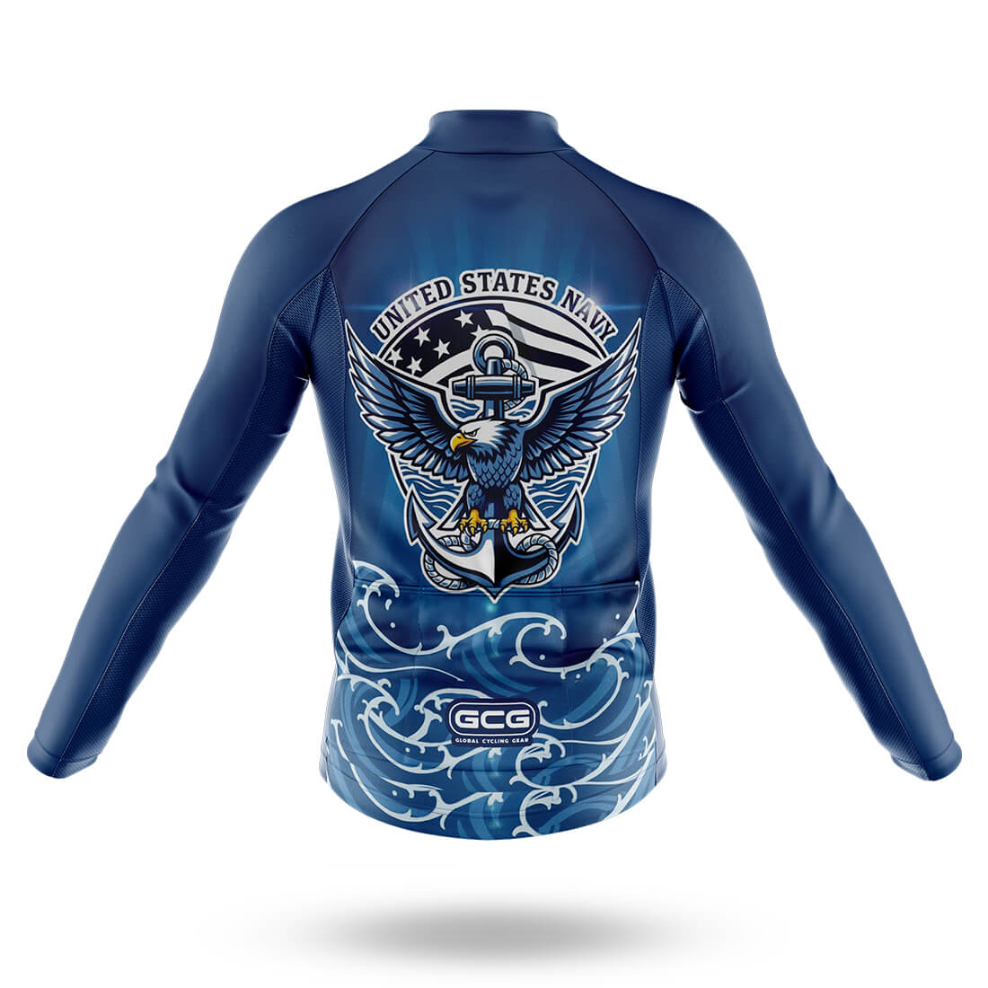 Navy Eagle Anchor - Men's Cycling Kit