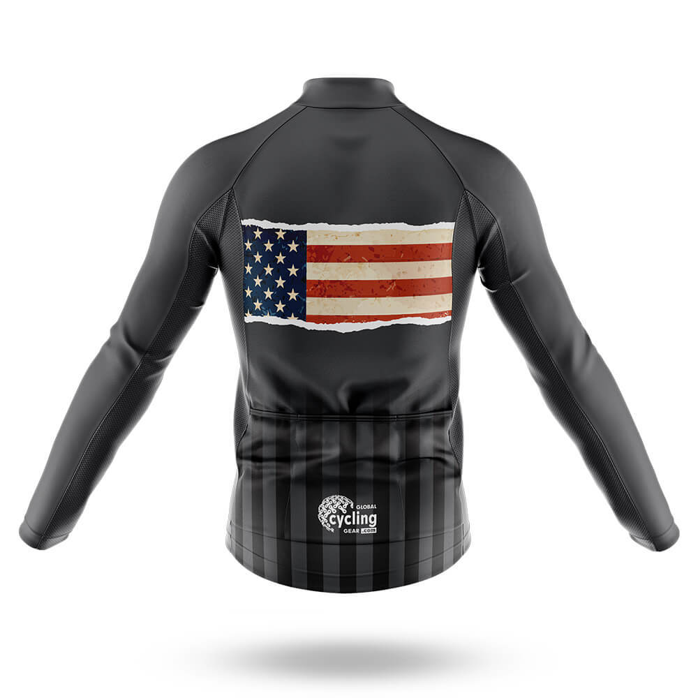 Vintage USA Flag - Men's Cycling Kit