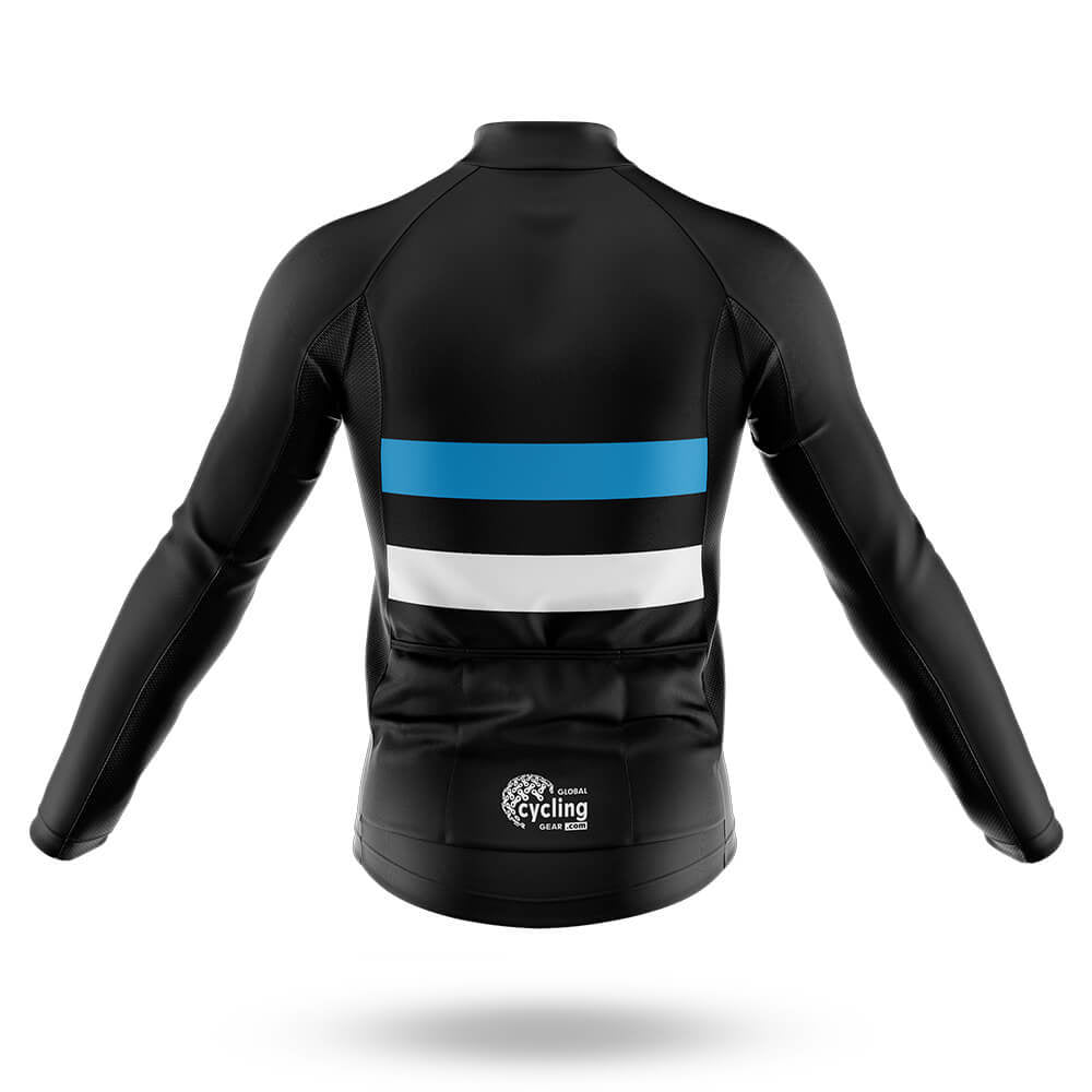 Blue White Lines - Men's Cycling Kit