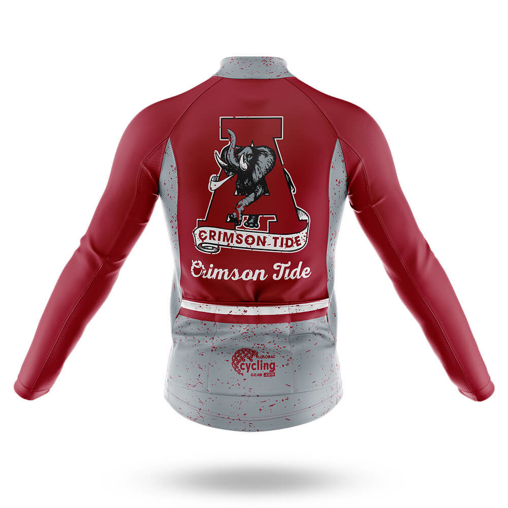 Alabama Crimson Retro - Men's Cycling Kit
