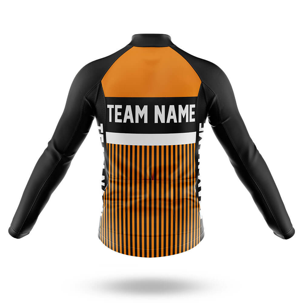 Custom Team Name M6 Yellow - Men's Cycling Kit