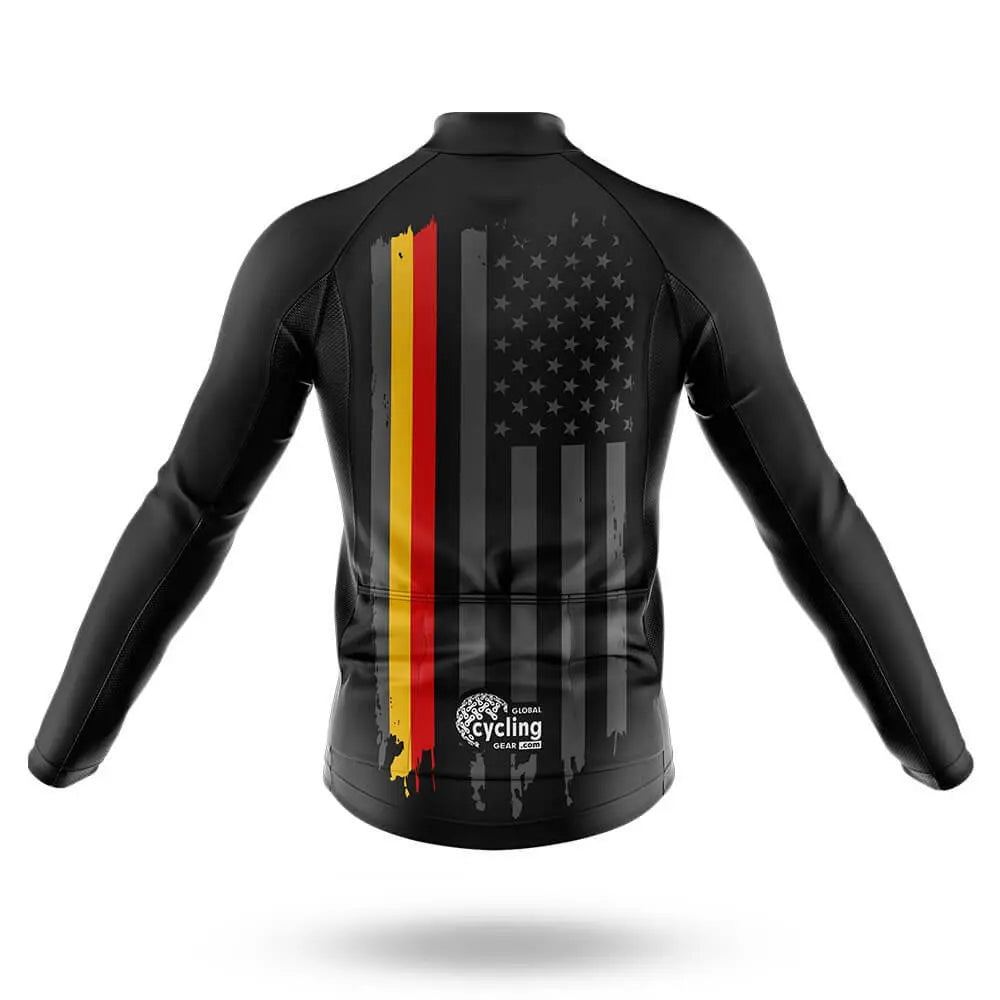German - American Flag - Men's Cycling Kit