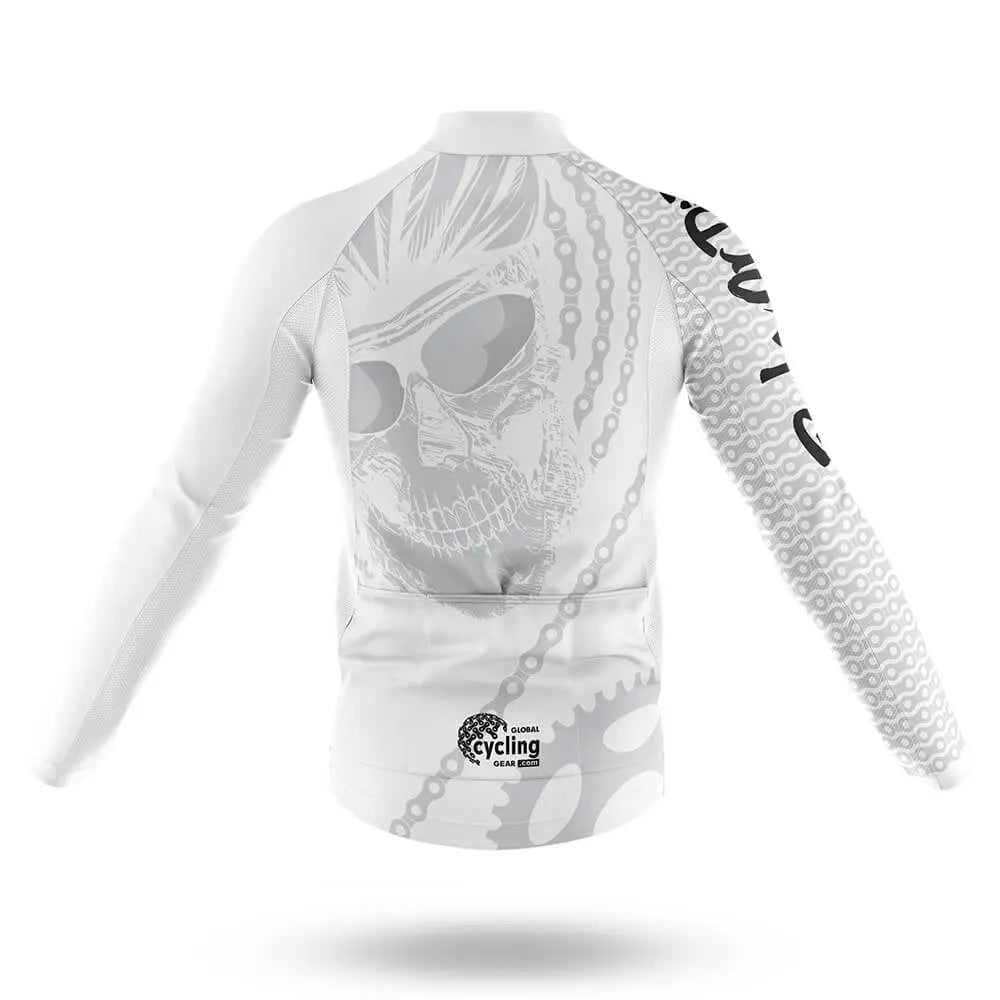 Ride Or Die V4 - White - Men's Cycling Kit