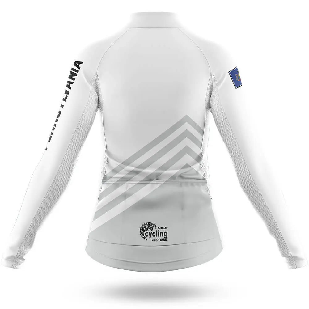 Pennsylvania S4 White - Women - Cycling Kit