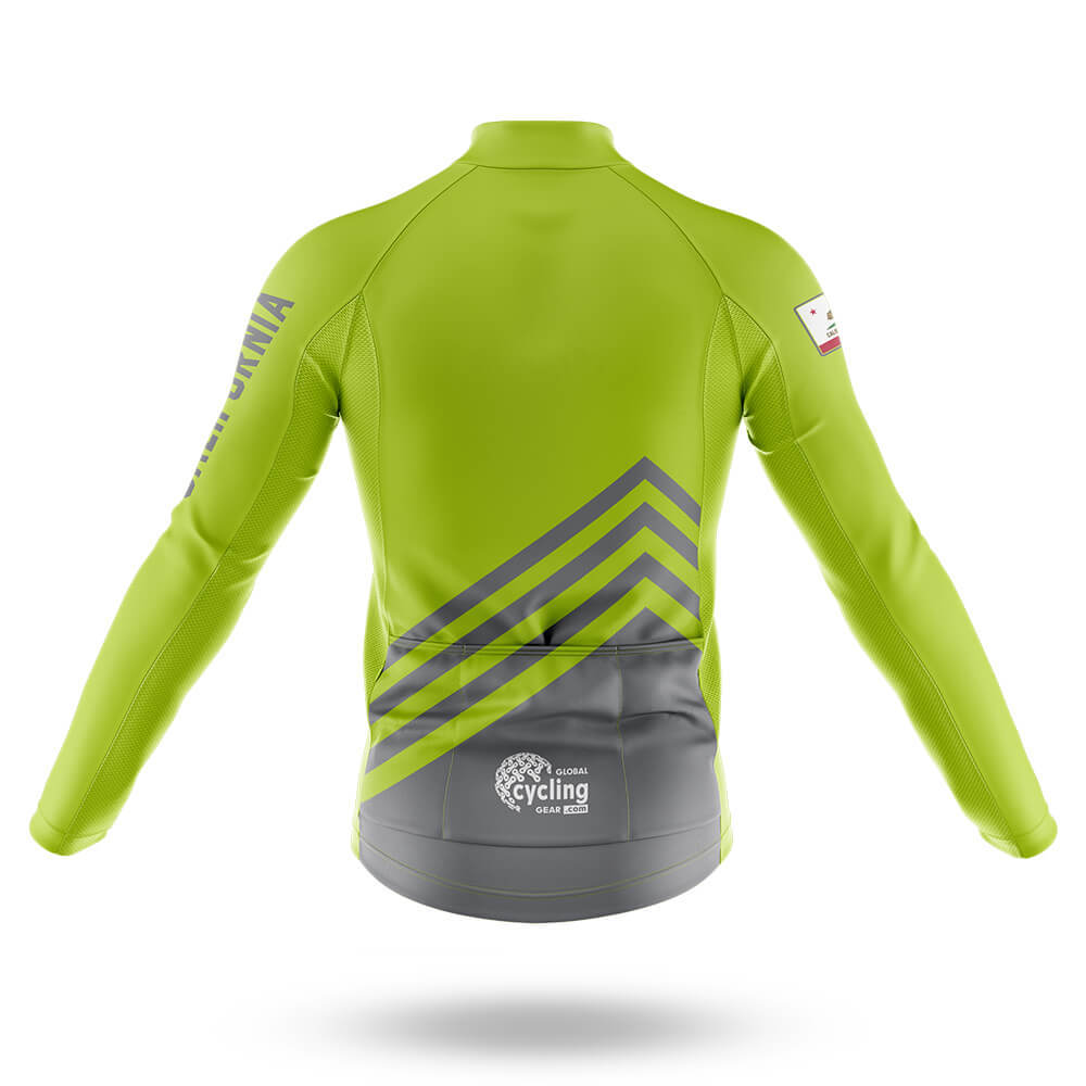 California S4 Lime Green - Men's Cycling Kit