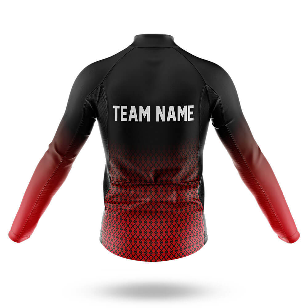 Custom Team Name S1 Red - Men's Cycling Kit
