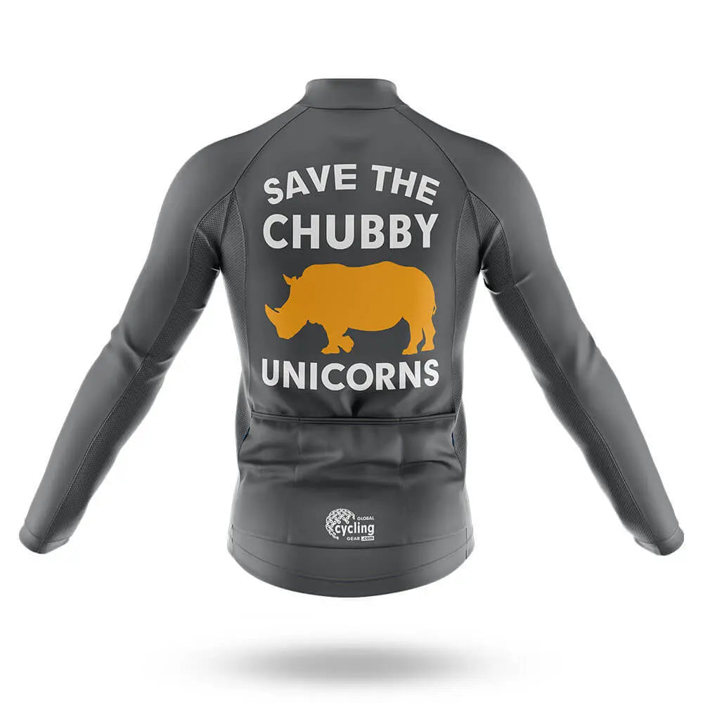 The Chubby Unicorn V6 - Grey - Men's Cycling Kit