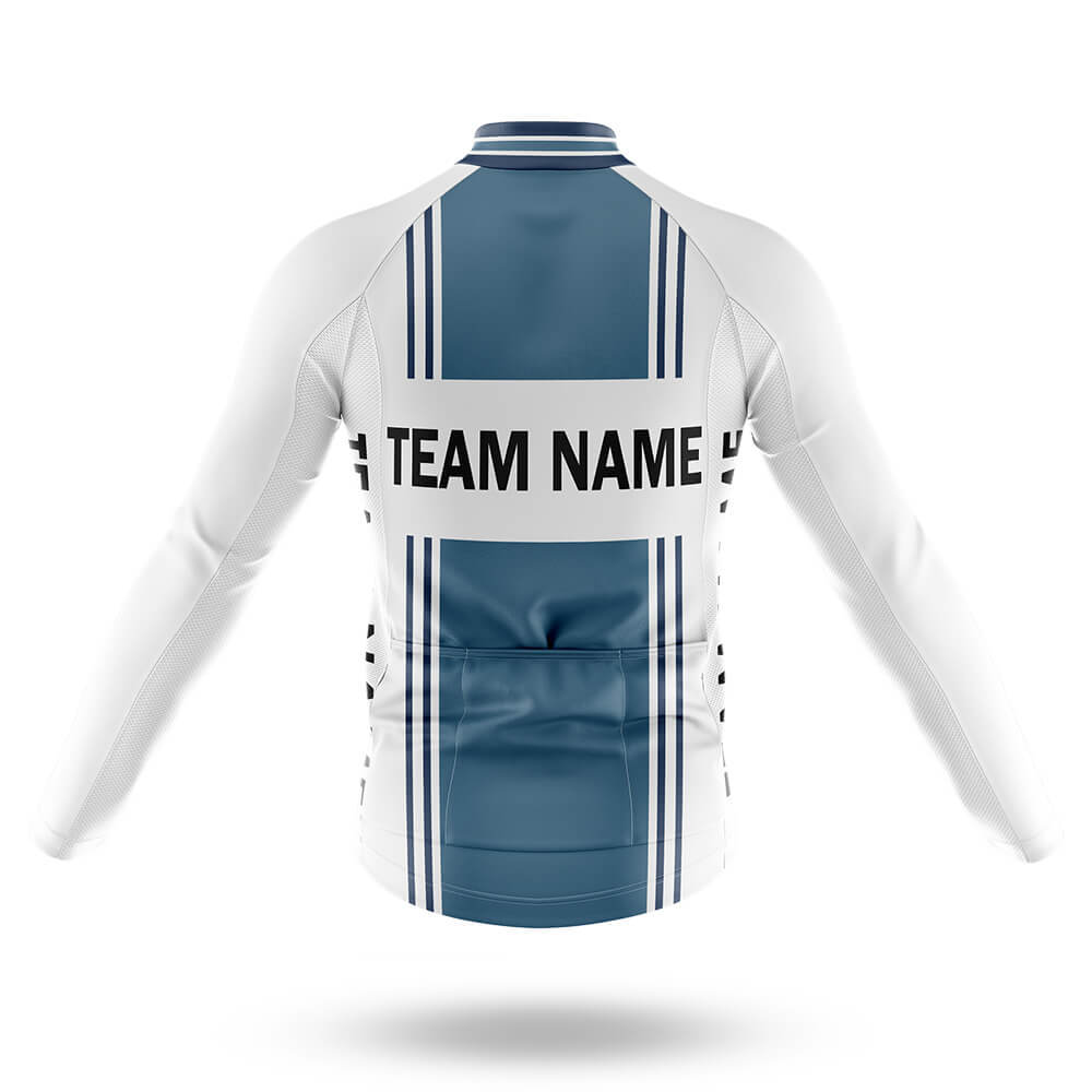 Custom Team Name M4 Blue - Men's Cycling Kit