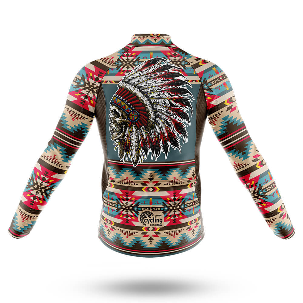 Native American Skull - Men's Cycling Kit