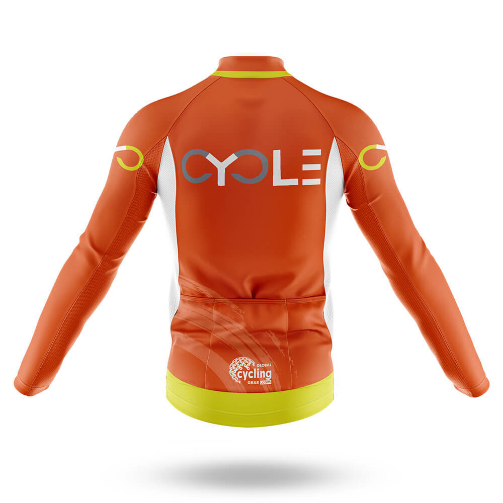Hi-Vis Orange - Men's Cycling Kit