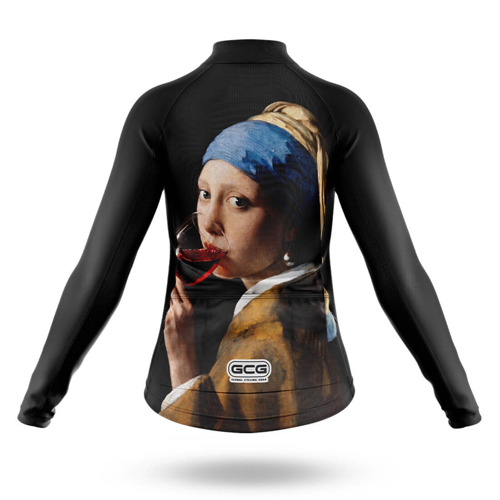 Pearl Earring and Wine - Women's Cycling Kit