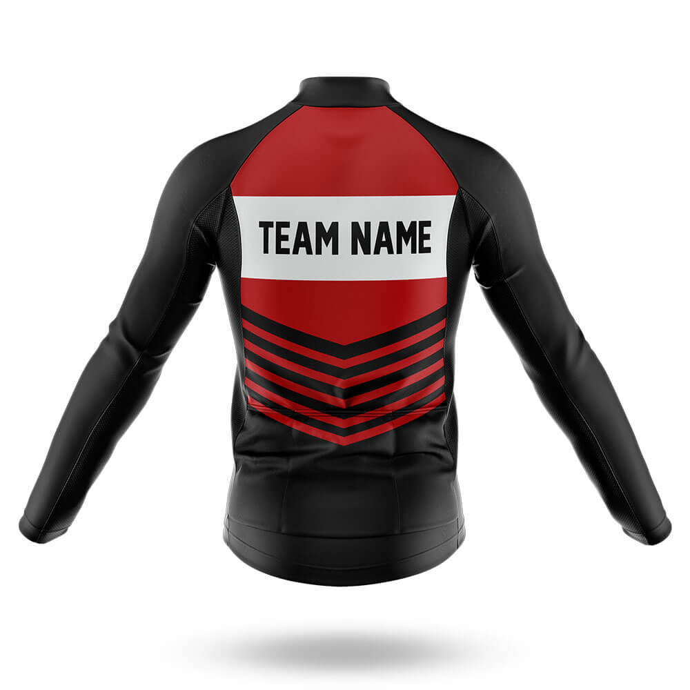 Custom Team Name V20 Red - Men's Cycling Kit