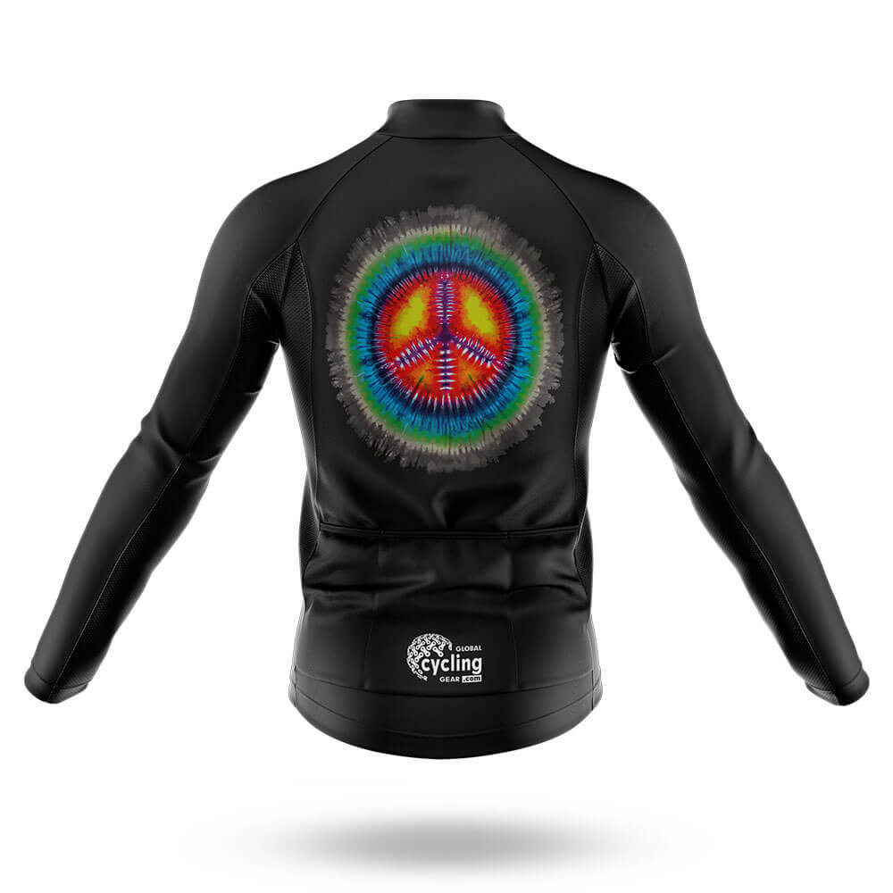 Tie Dye Peace Sign - Men's Cycling Kit