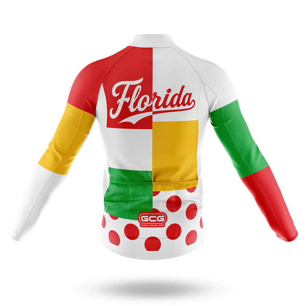 Florida 1985 Grand Tour Inspired Men's Cycling Jersey - Men's Cycling Kit