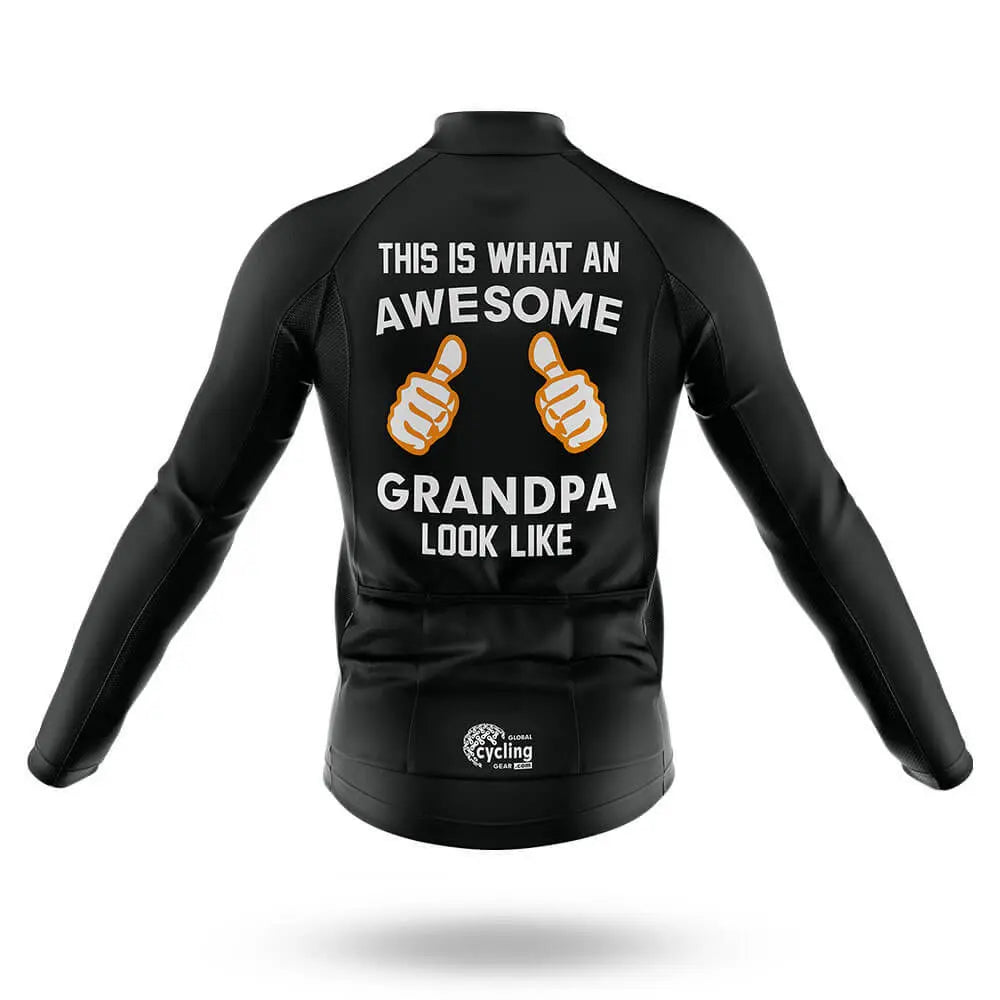 Awesome Grandpa V3 - Black - Men's Cycling Kit