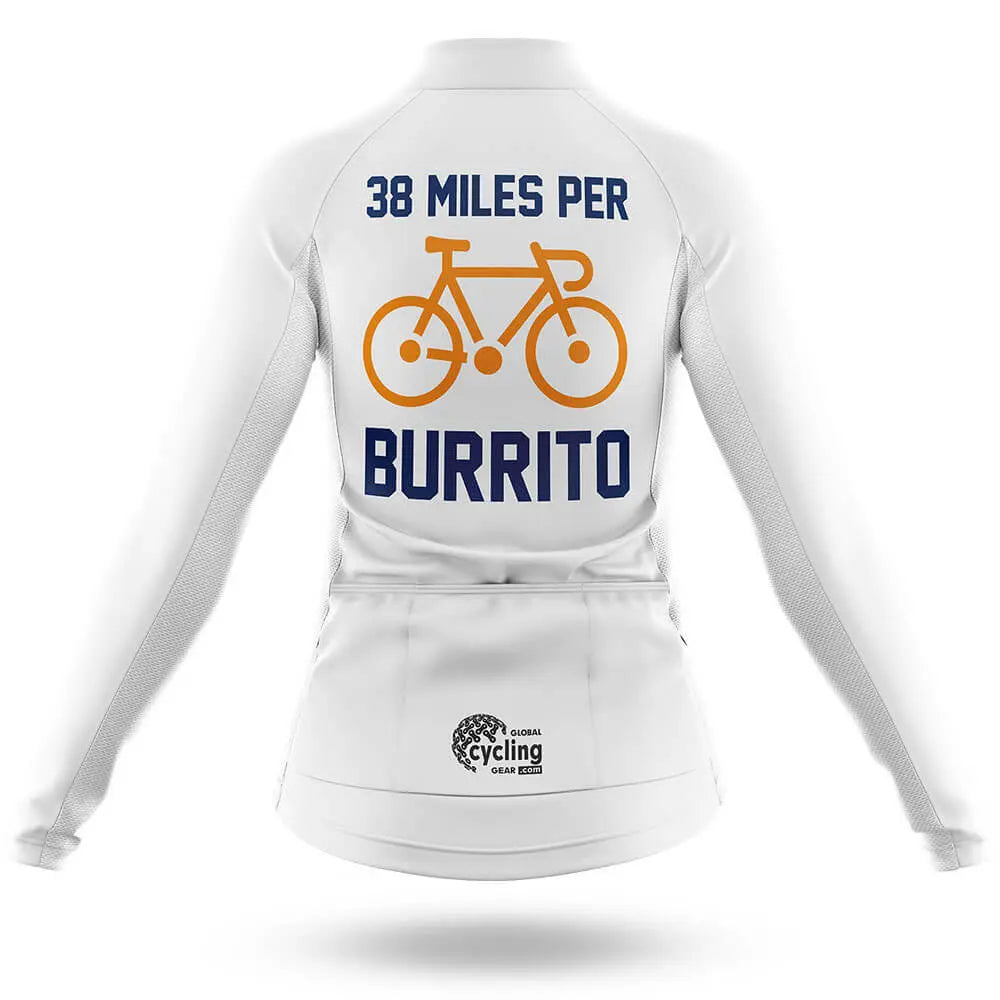 38 Miles - White - Women - Cycling Kit
