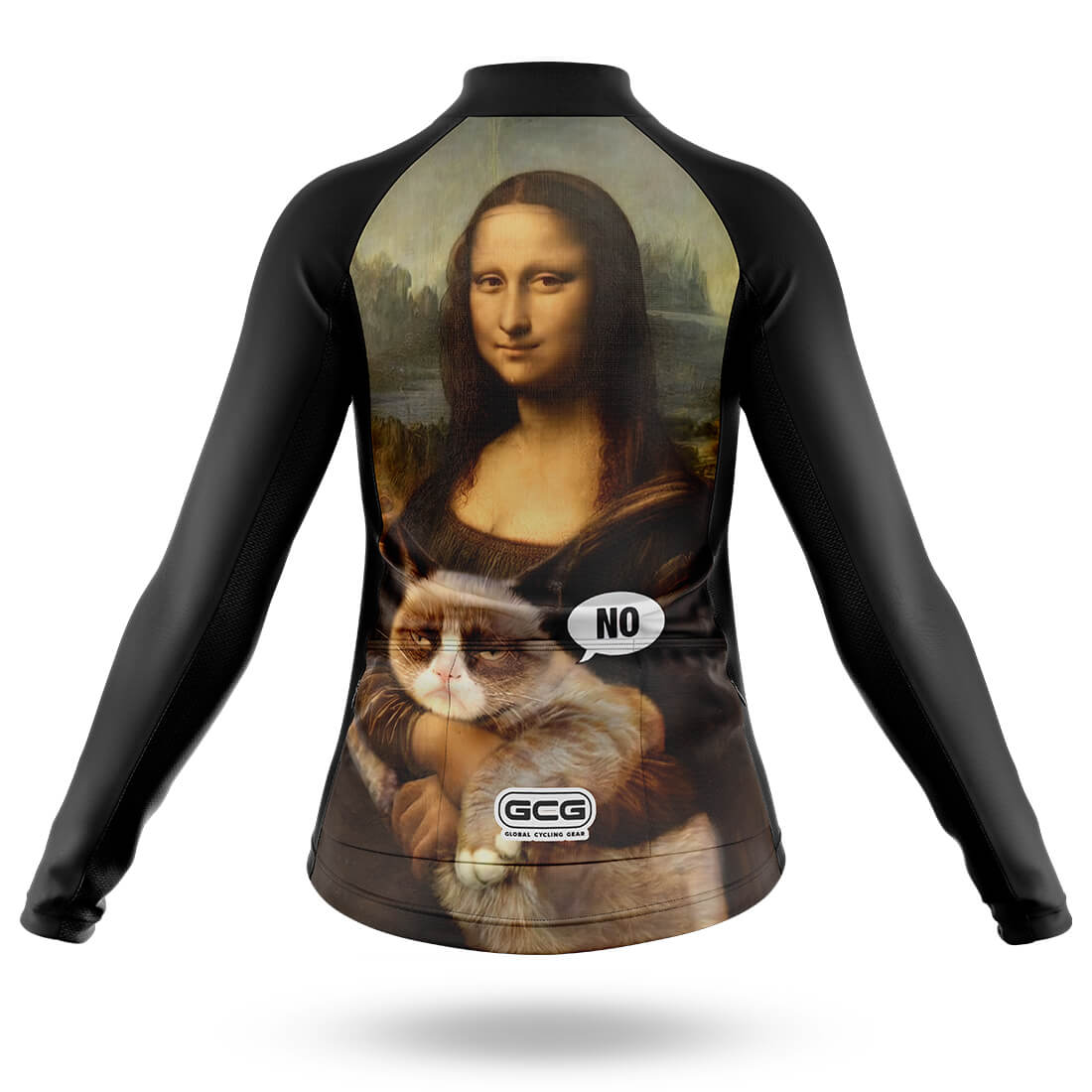 Mona Lisa With Cat - Women's Cycling Kit