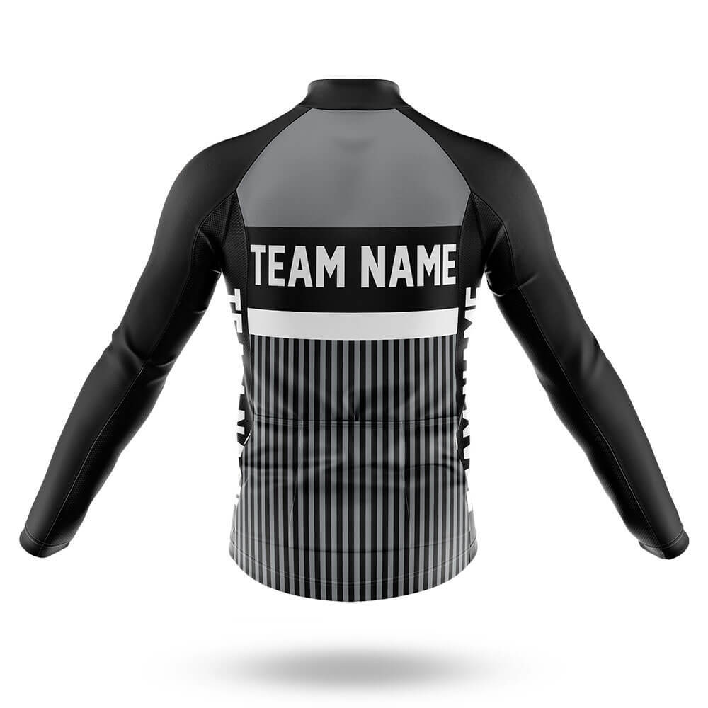 Custom Team Name M6 Grey - Men's Cycling Kit