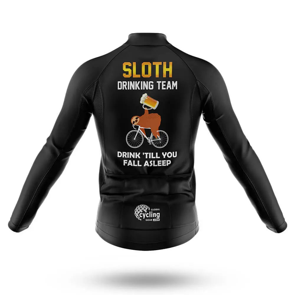 Sloth Drinking Team - Black - Men's Cycling Kit