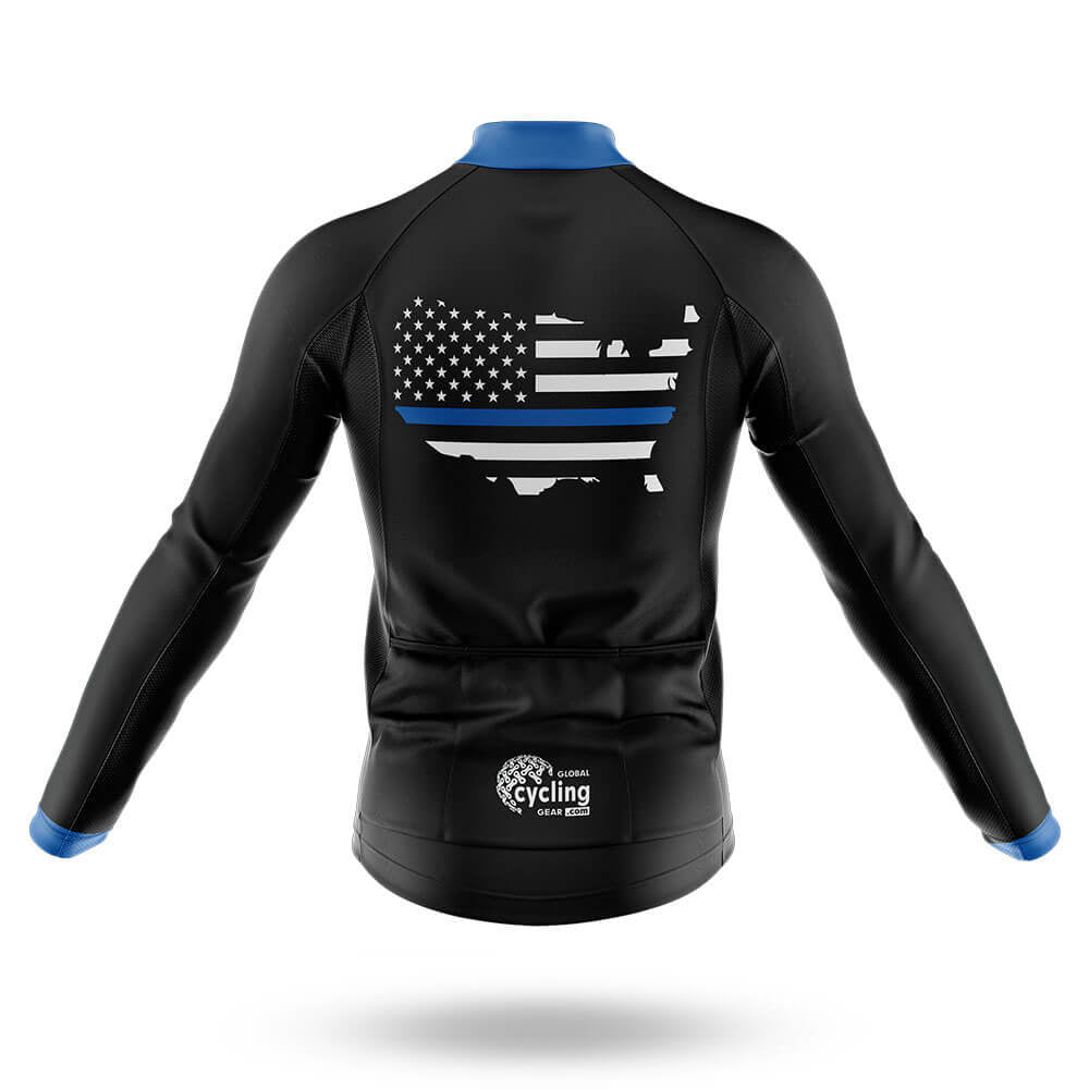 American Flag - Blue - Men's Cycling Kit