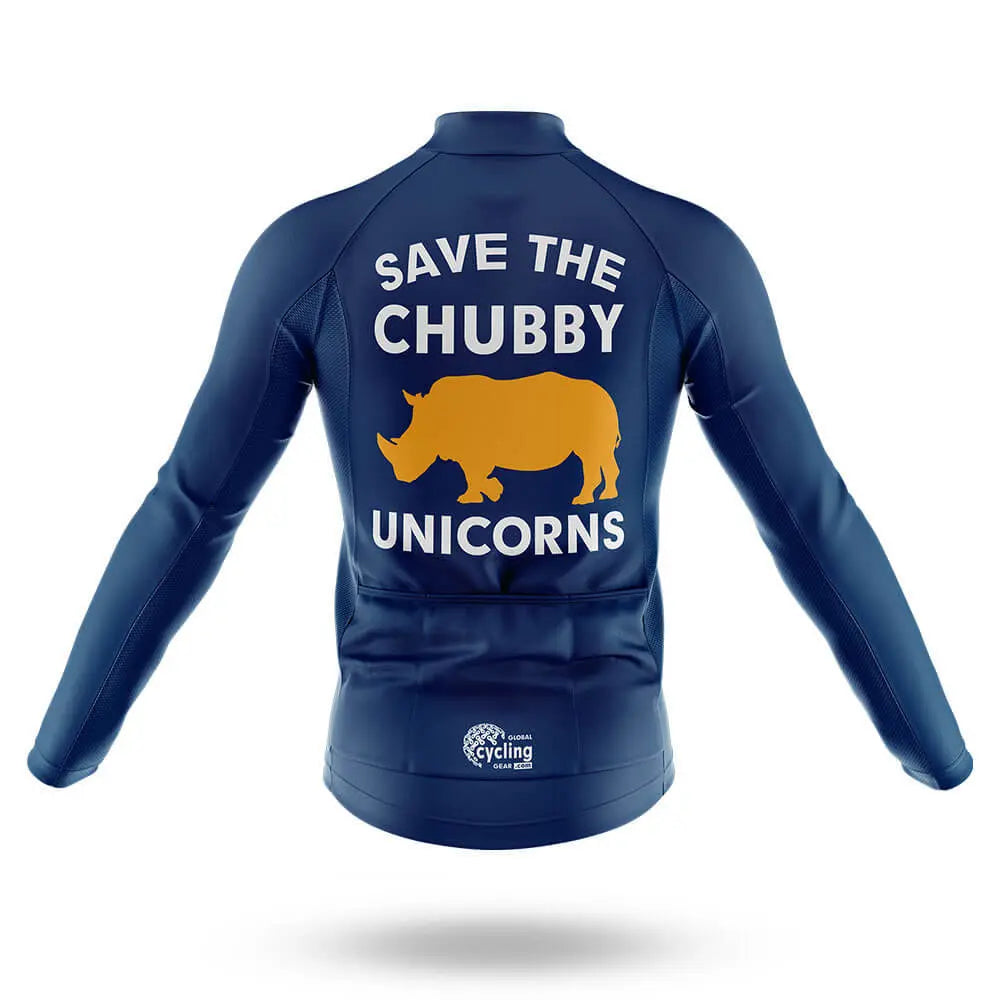 The Chubby Unicorn V6 - Navy - Men's Cycling Kit