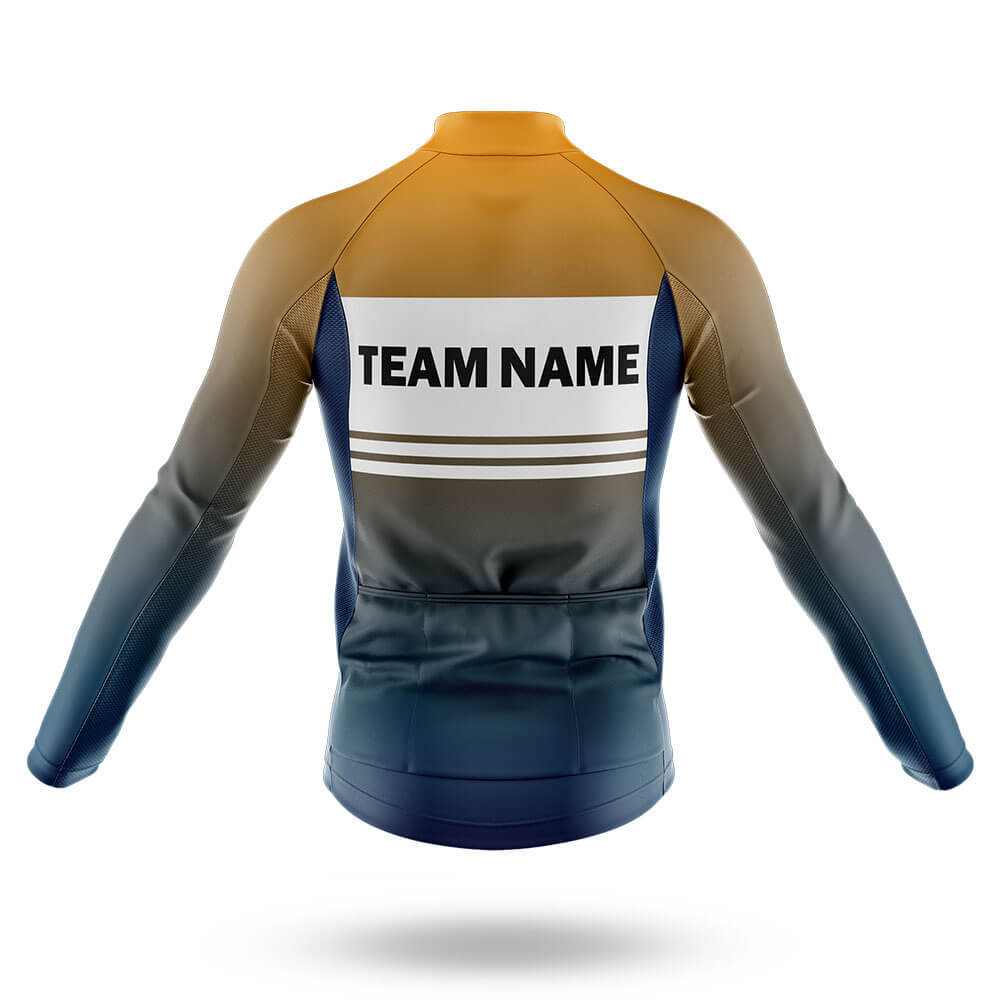Custom Team Name S2 Yellow - Men's Cycling Kit