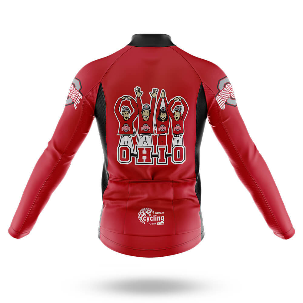 OSU Buckeyes Cheer - Men's Cycling Kit