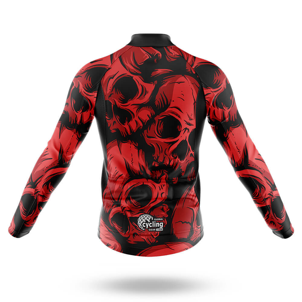 Red Skulls - Men's Cycling Kit
