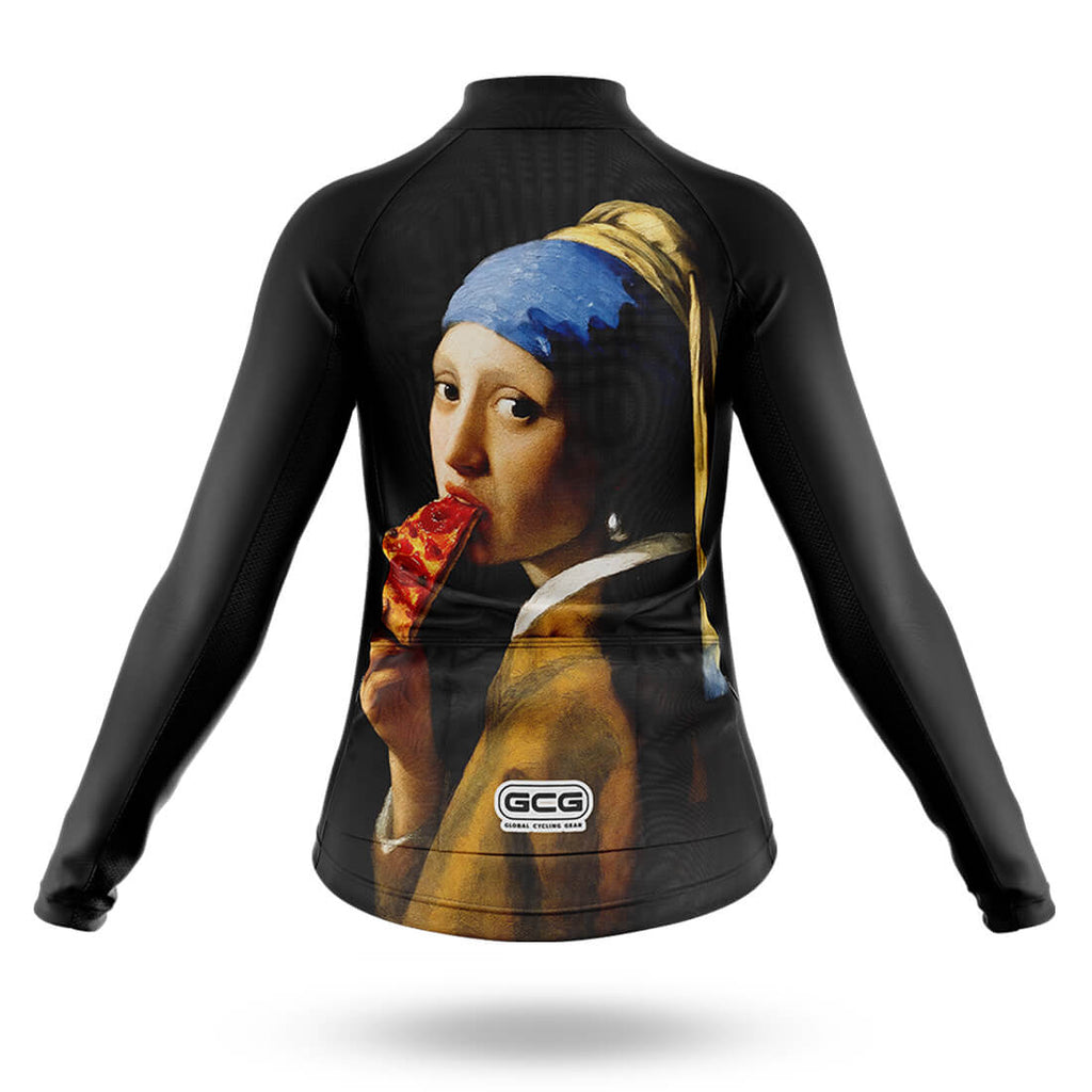 Pearl Earring and Pizza - Women's Cycling Kit