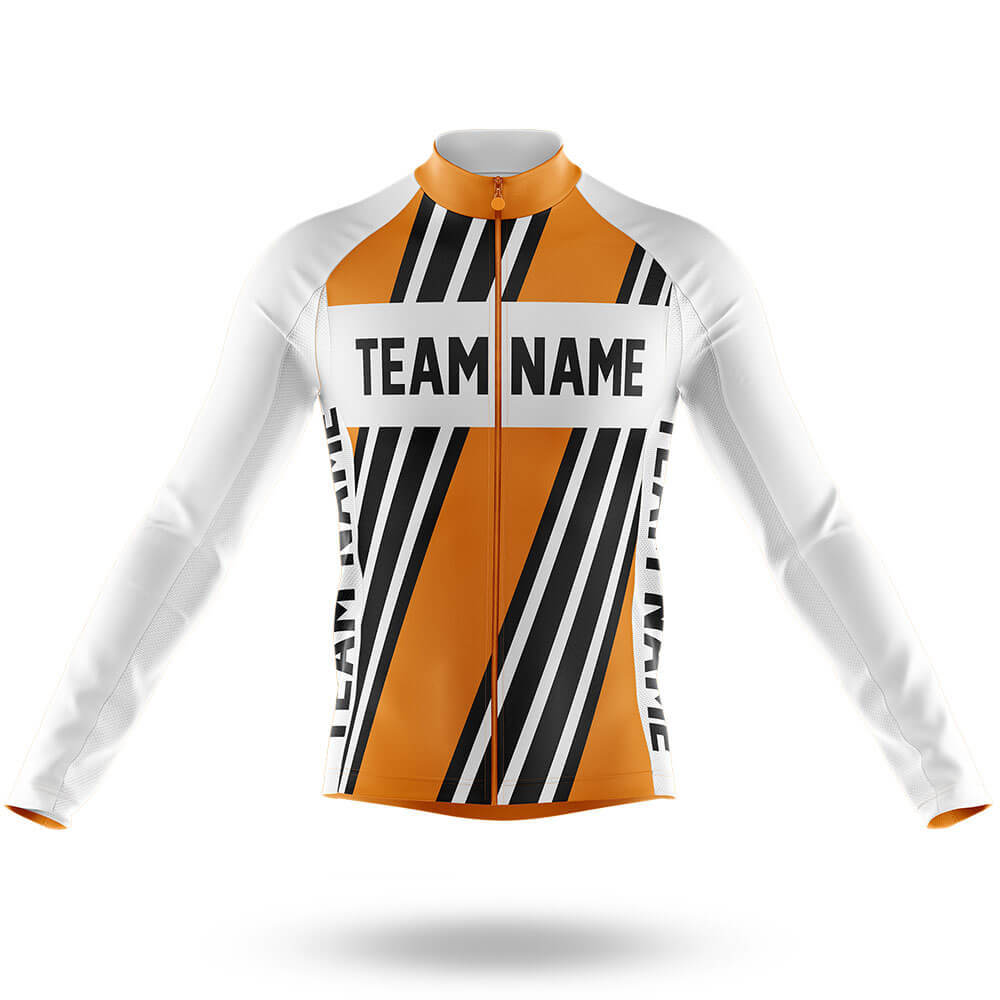 Custom Team Name M5 Yellow - Men's Cycling Kit