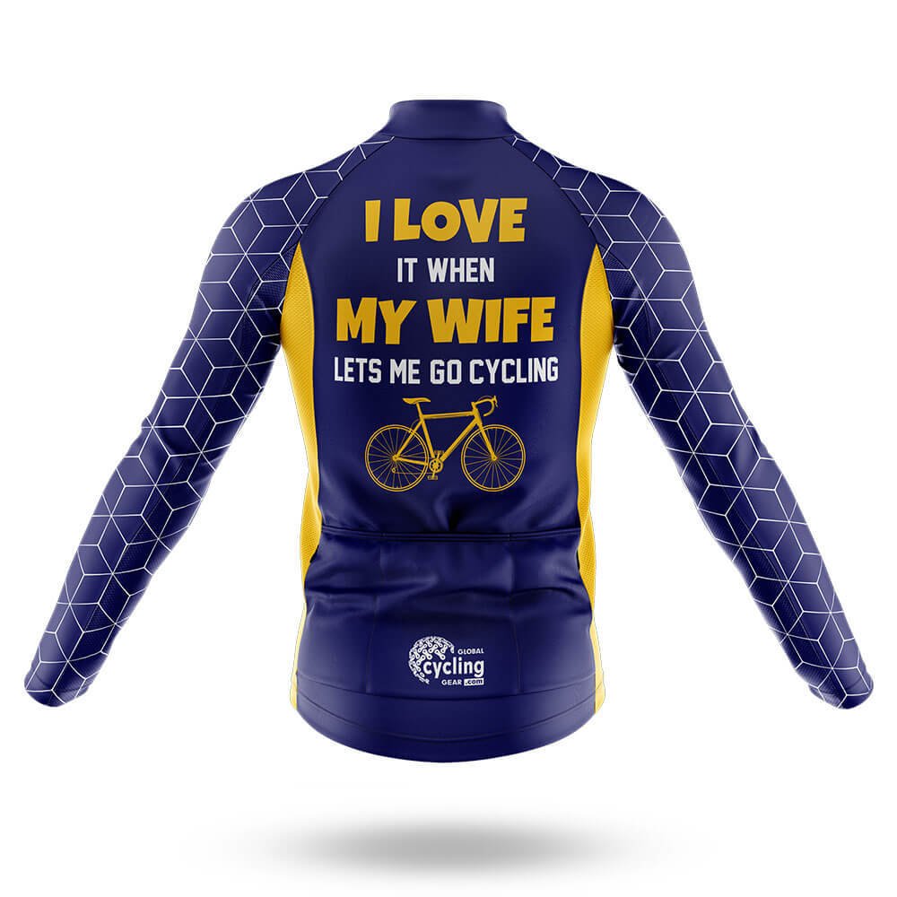 I Love My Wife V9 - Men's Cycling Kit