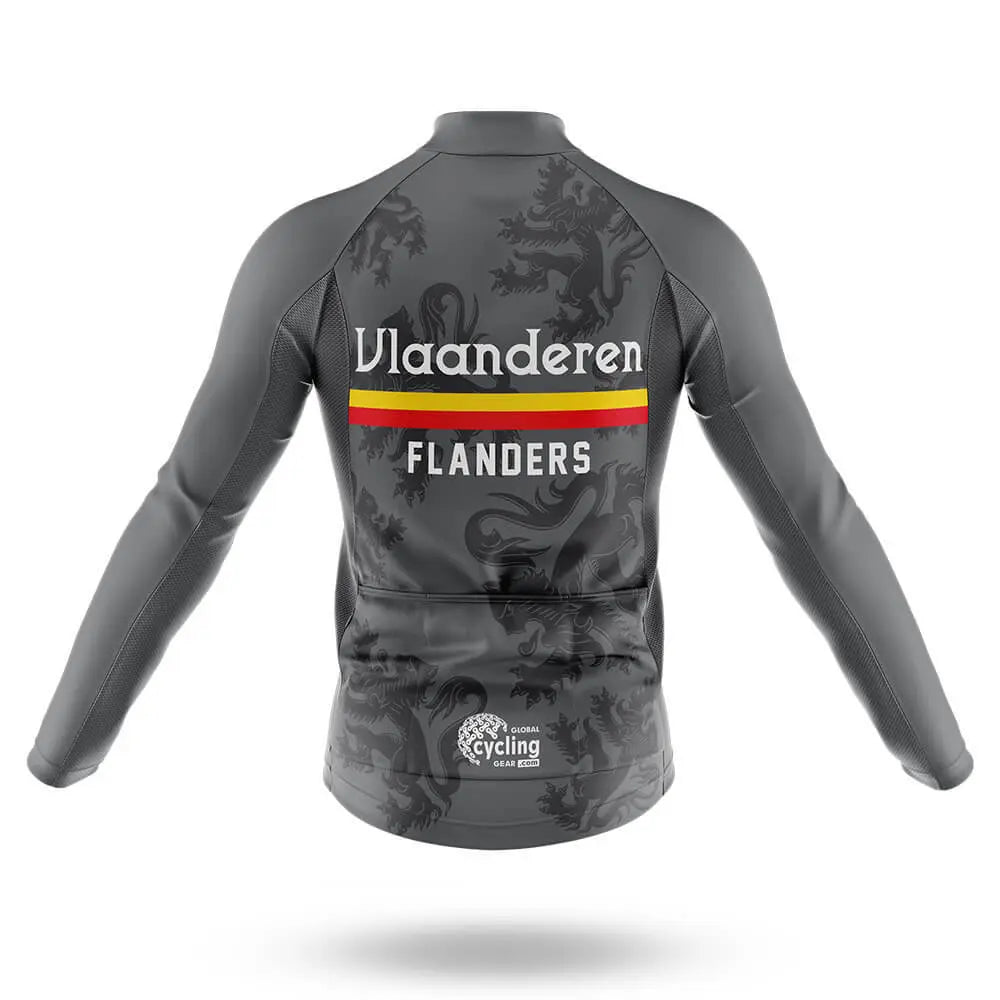 Vlaanderen (Flanders) - Grey - Men's Cycling Kit