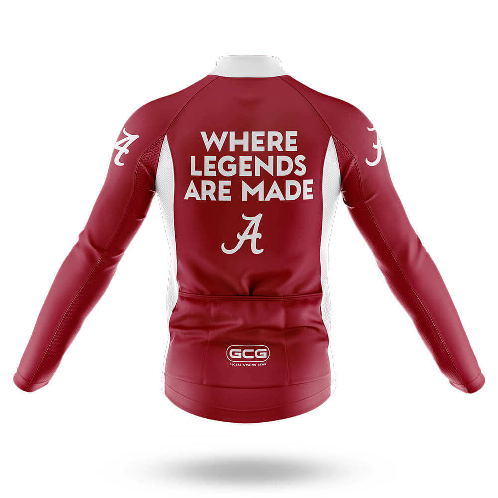 Alabama Where Legends are Made - Men's Cycling Kit