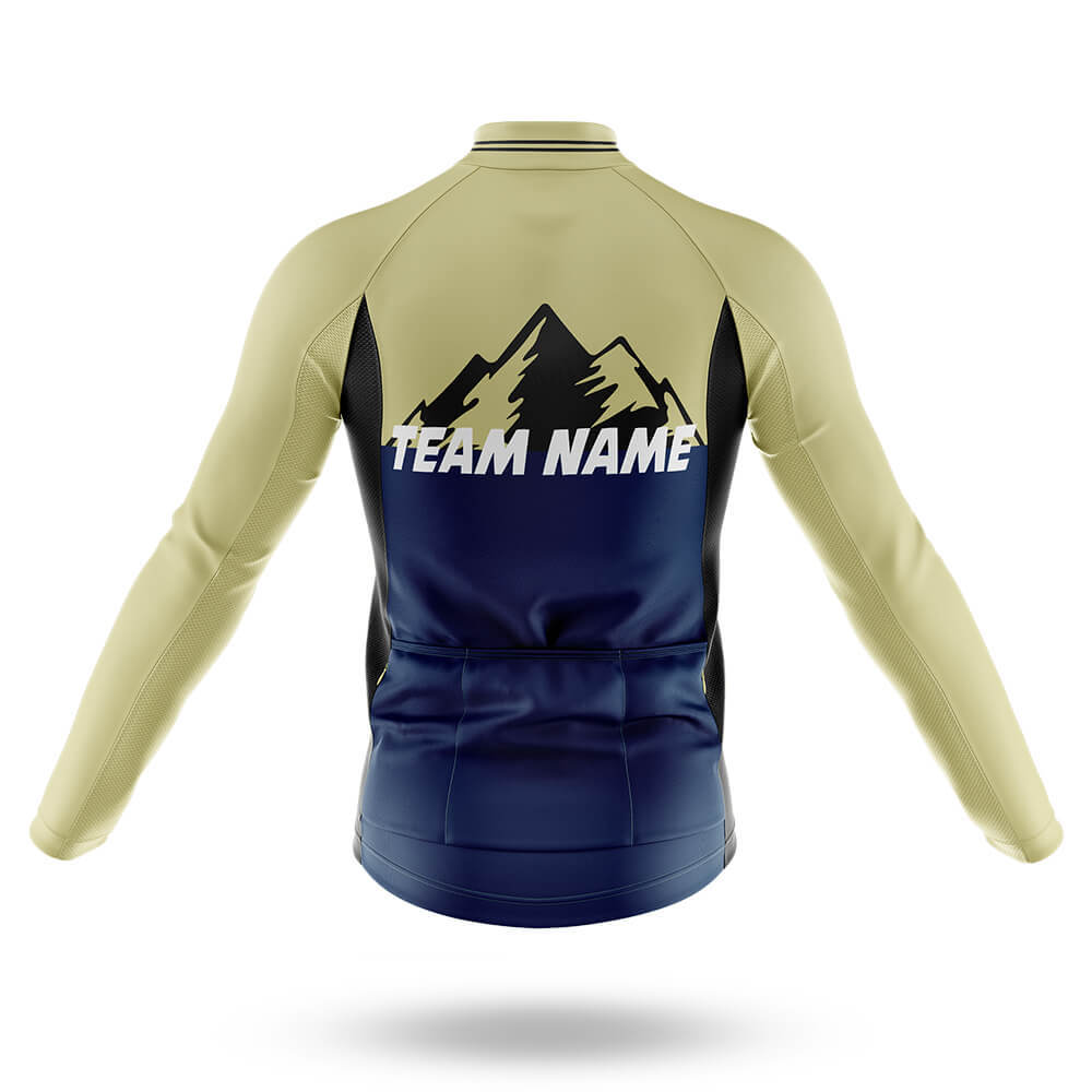 Custom Team Name V3 Navy - Men's Cycling Kit