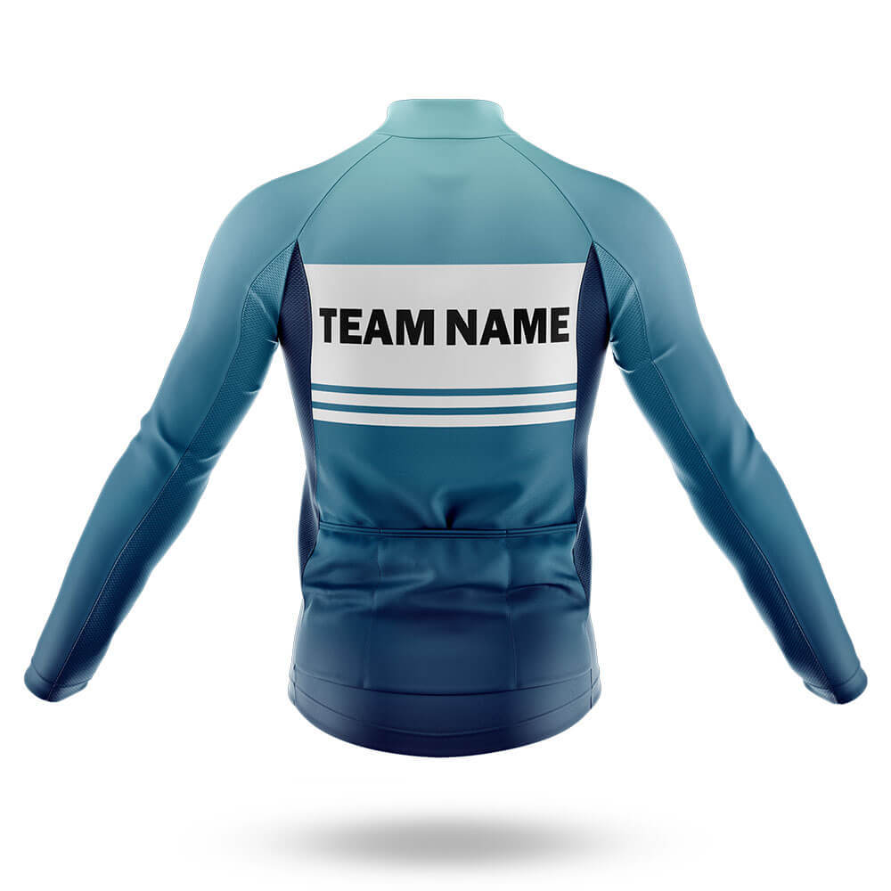 Custom Team Name S2 Blue - Men's Cycling Kit