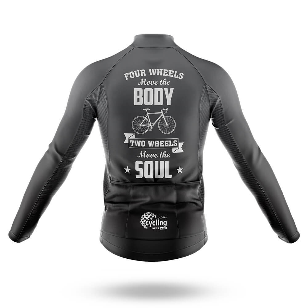 Two Wheels Move The Soul V3 - Men's Cycling Kit