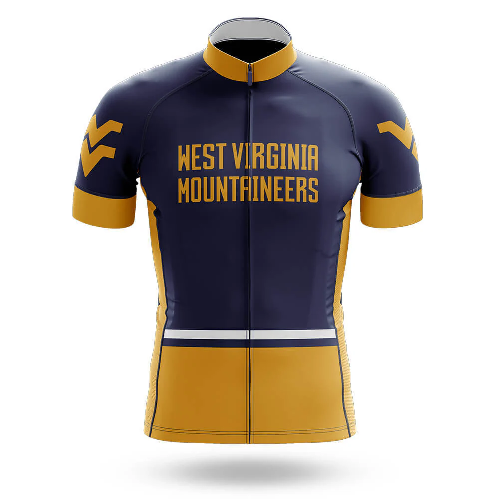 WVU Cycling Jersey for Men
