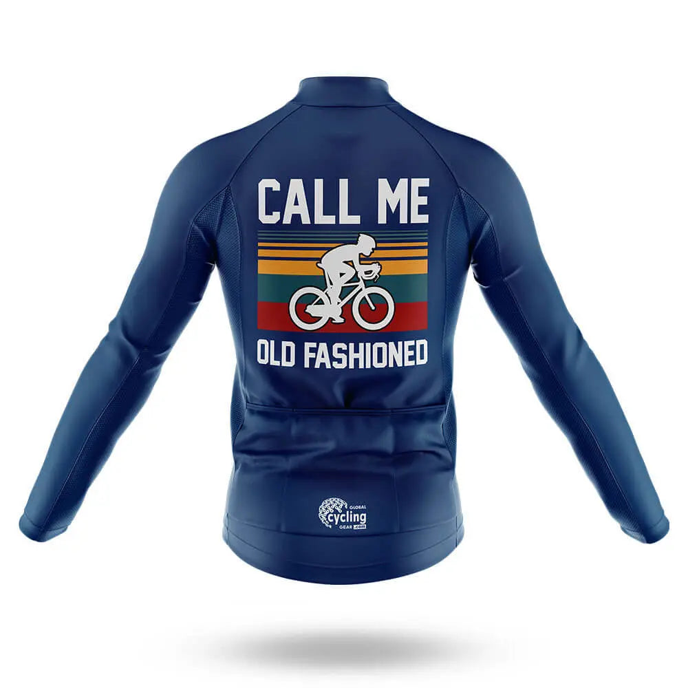 Old Fashioned V2 - Navy - Men's Cycling Kit