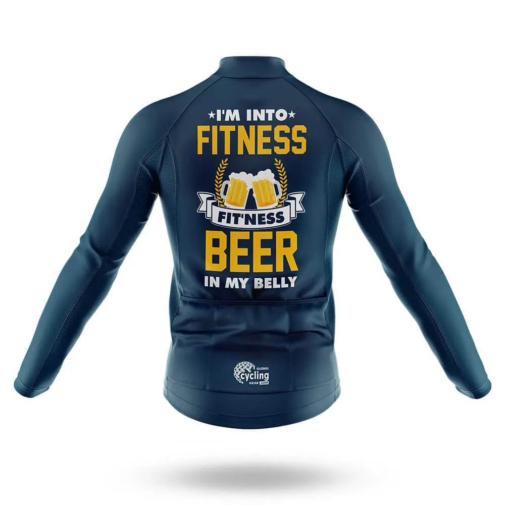 I'm Into Fitness - Navy - Men's Cycling Kit