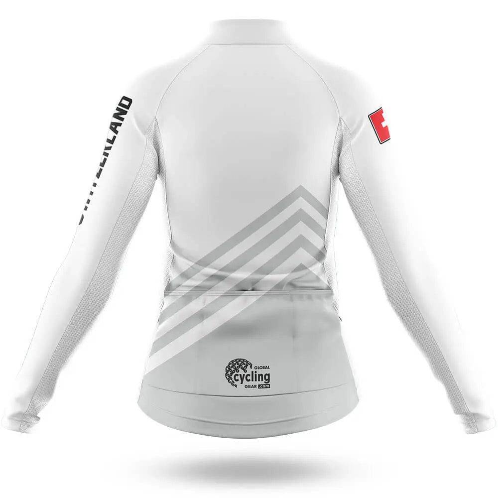 Switzerland S5 White - Women - Cycling Kit