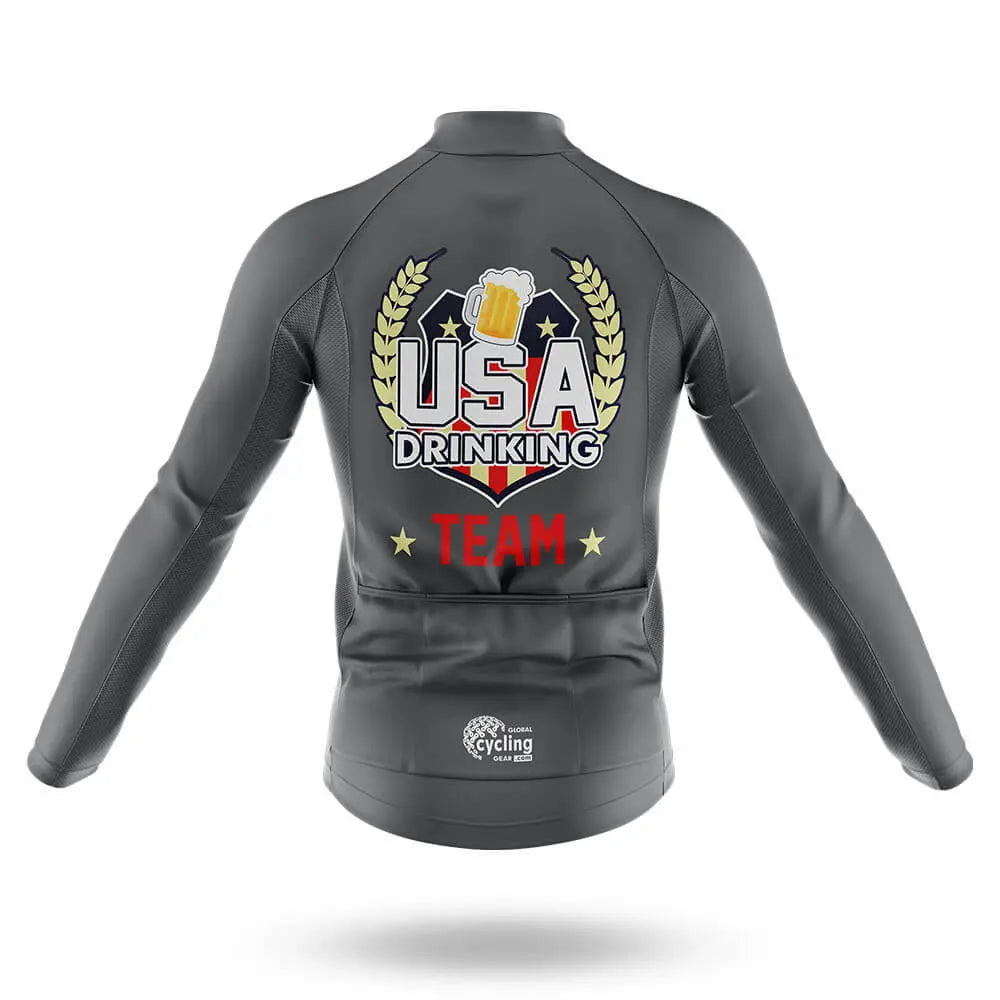 USA Drinking Team - Grey - Men's Cycling Kit