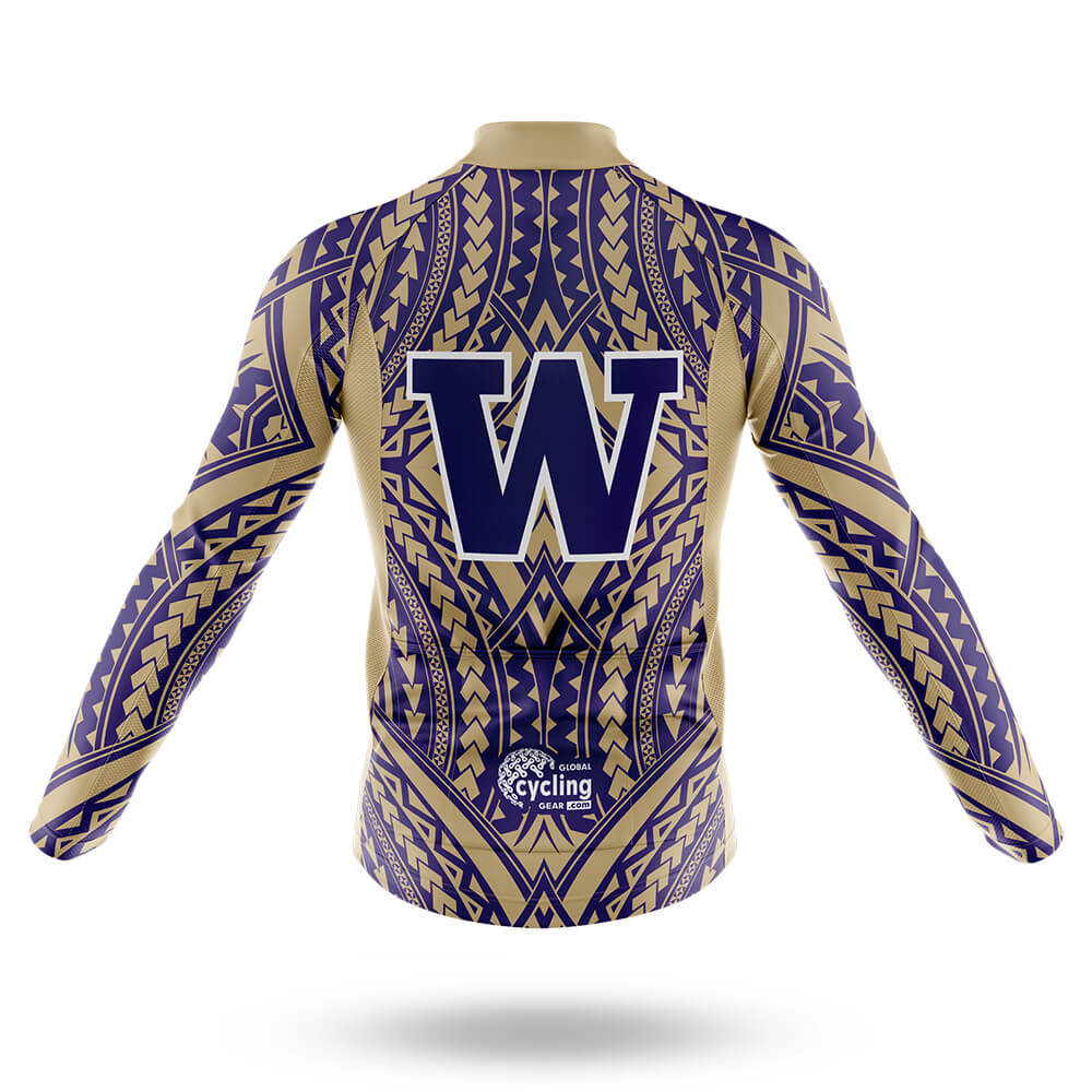 Washington Huskies Samoan - Men's Cycling Kit