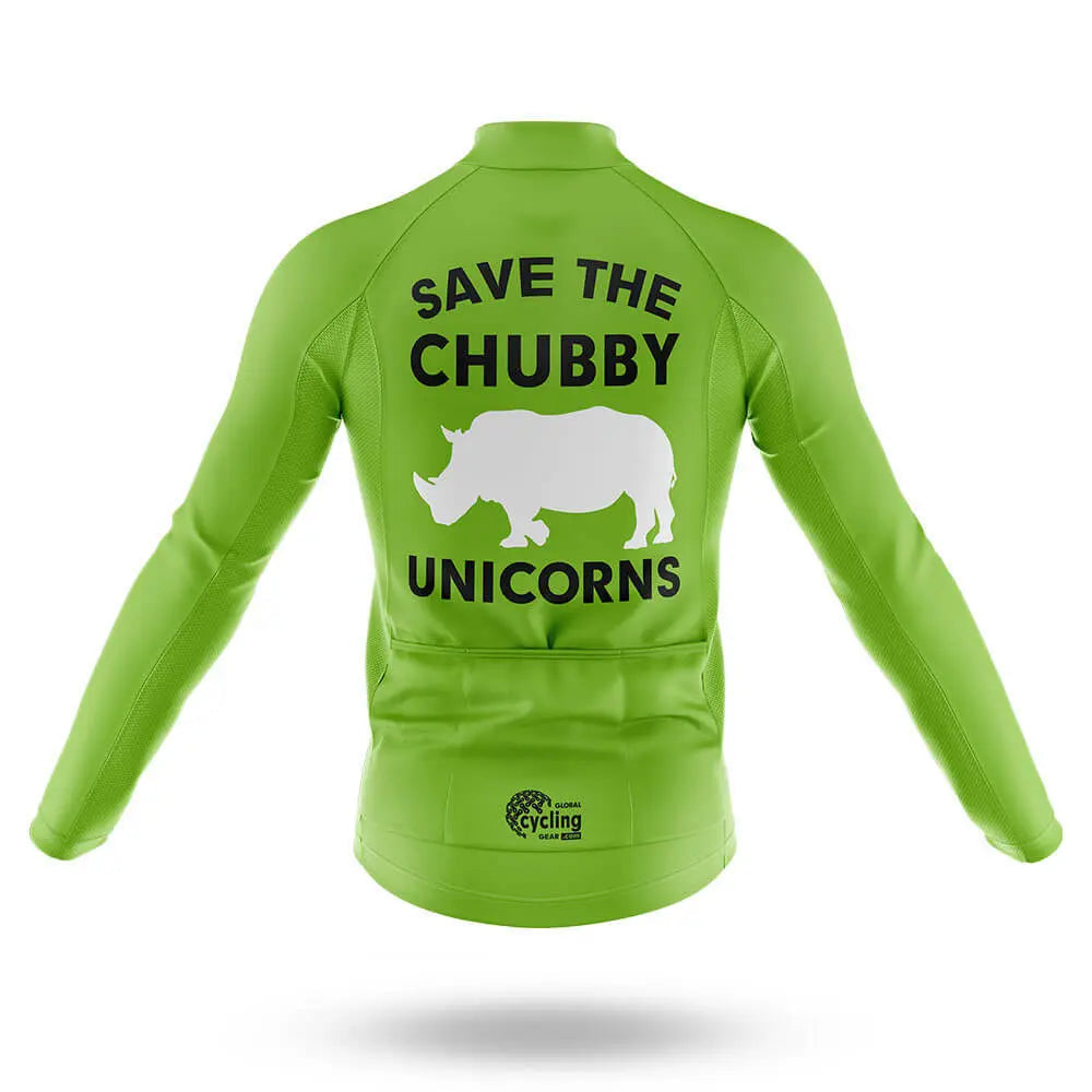 The Chubby Unicorn V6 - Green - Men's Cycling Kit