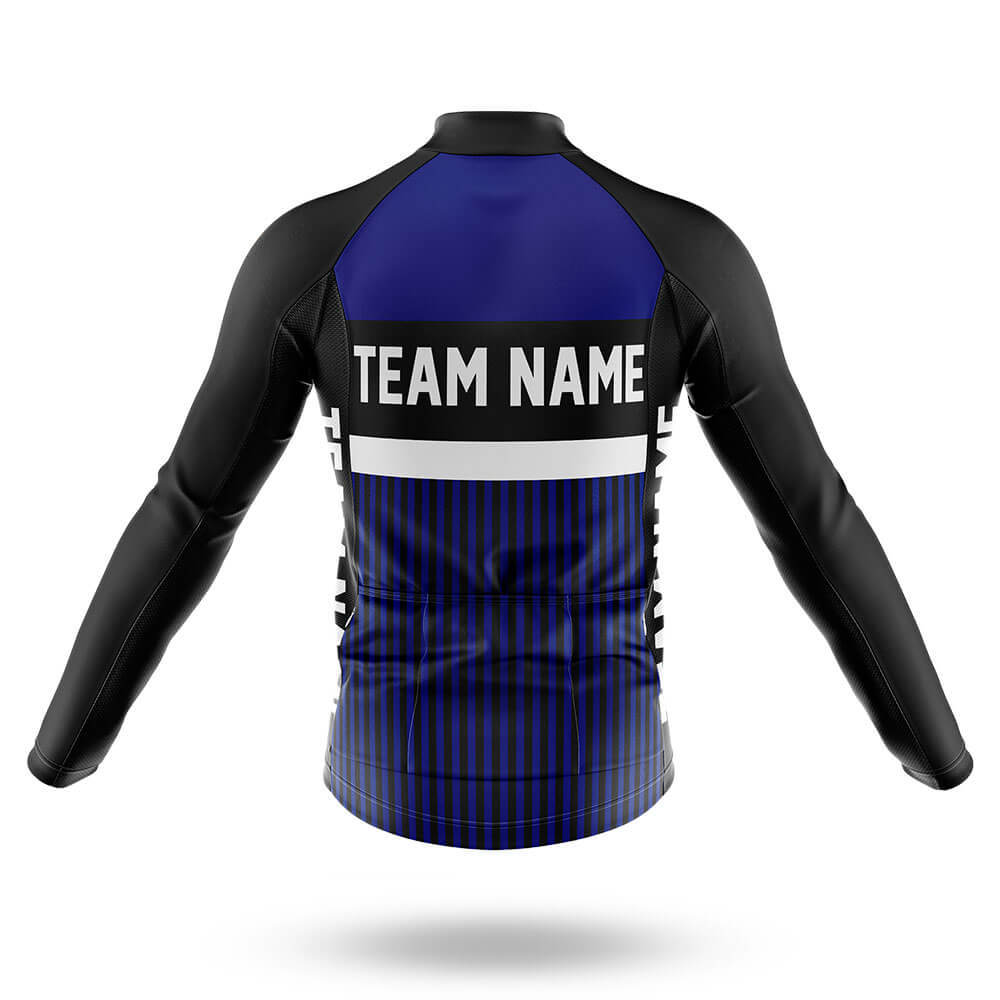 Custom Team Name M6 Navy - Men's Cycling Kit