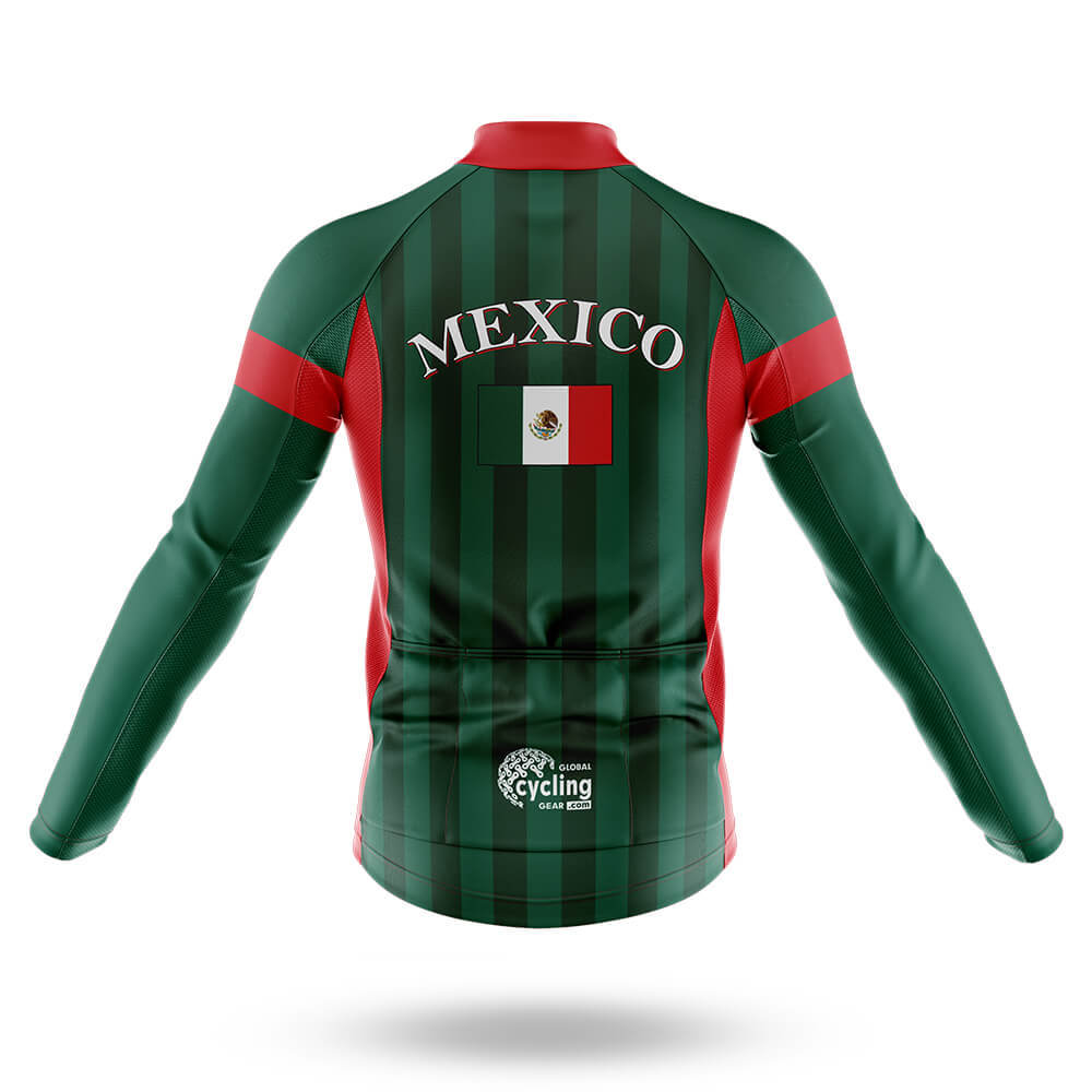 Mexico Flag Map - Men's Cycling Kit