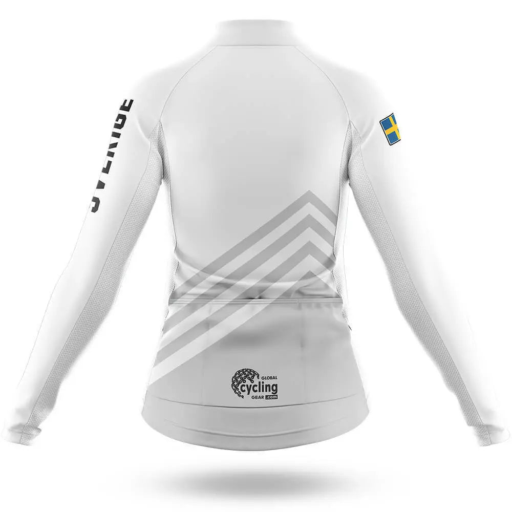 Sverige S5 White - Women - Cycling Kit