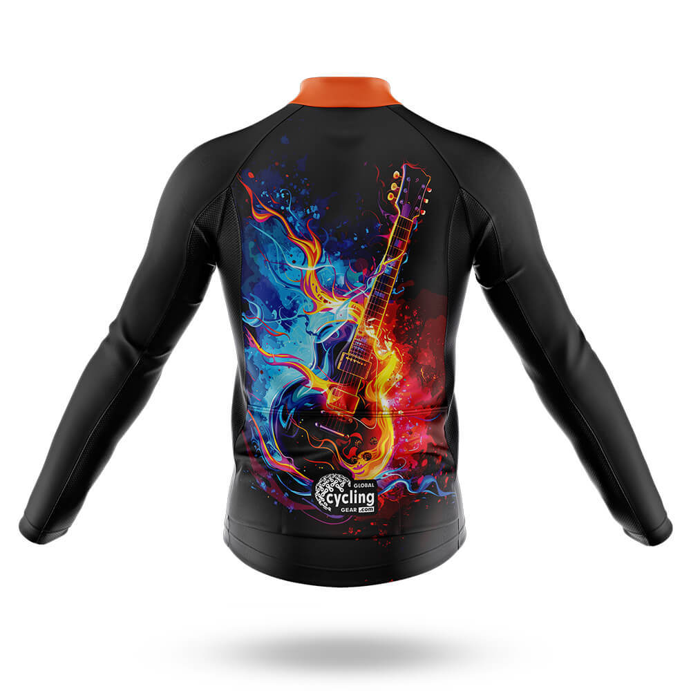 Fire And Ice Guitar - Men's Cycling Kit