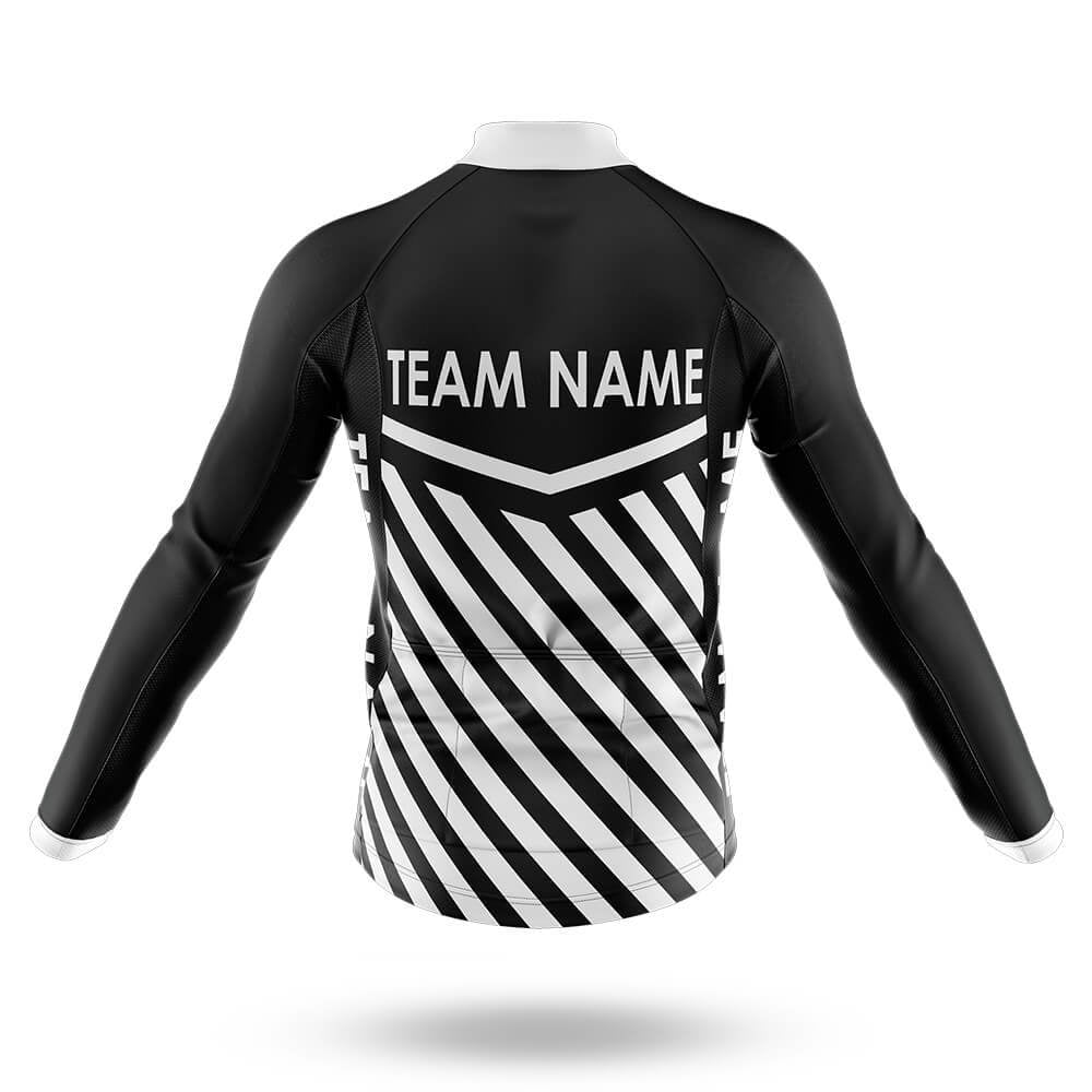 Custom Team Name M3 Black - Men's Cycling Kit