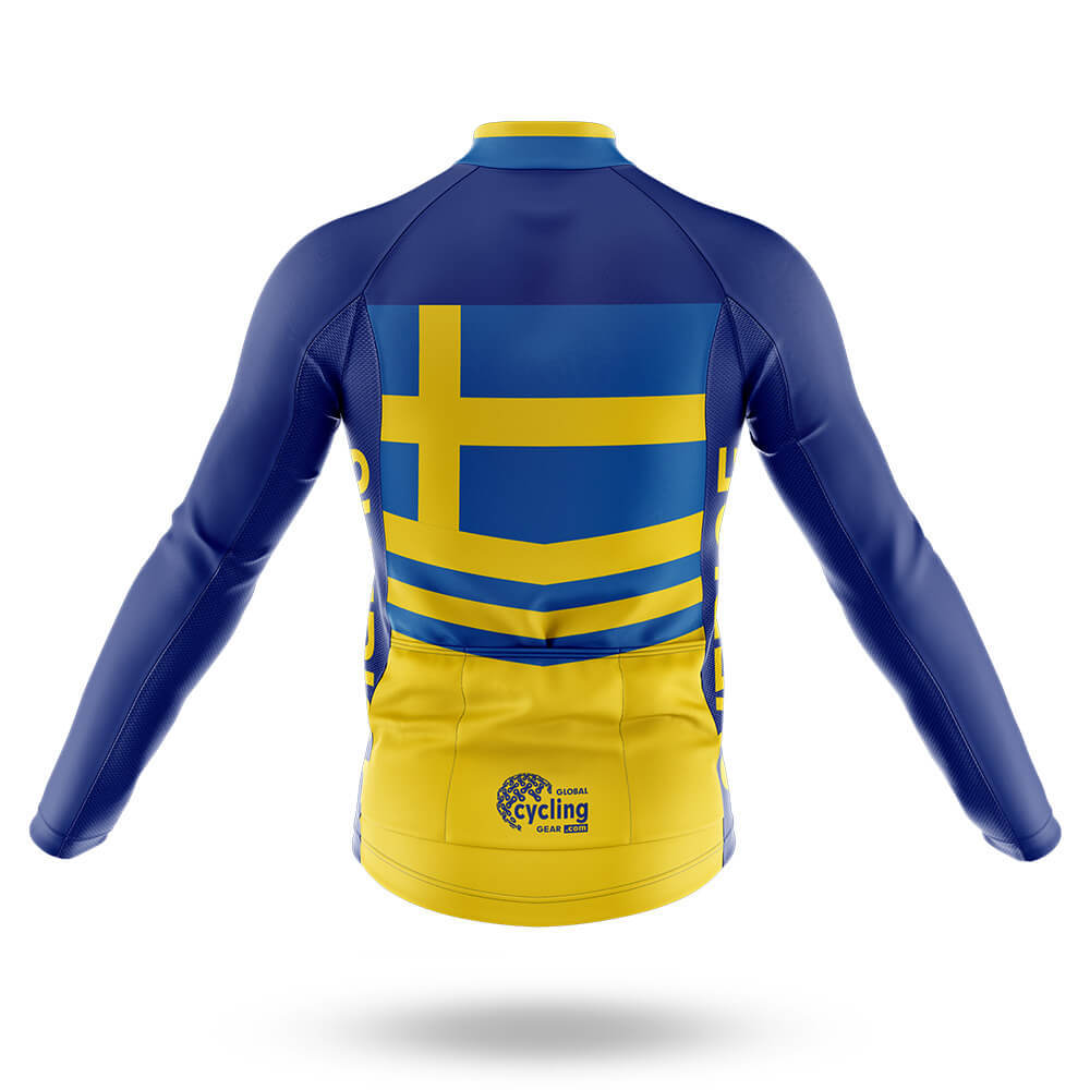 Sweden Sverige Flag - Men's Cycling Kit