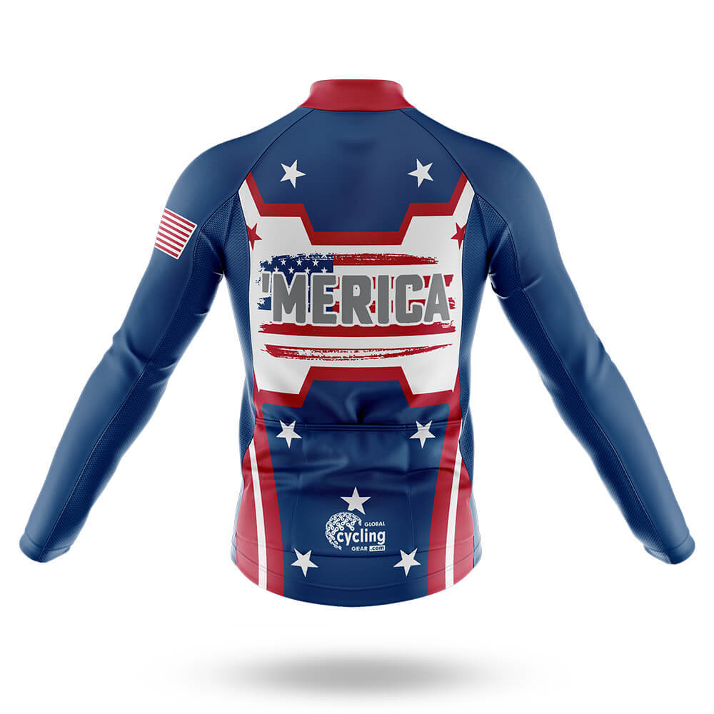 Merica Flag - Men's Cycling Kit